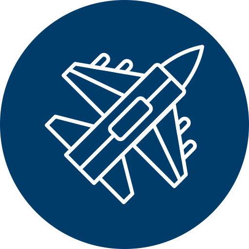 Jet fighter Generic Flat icon