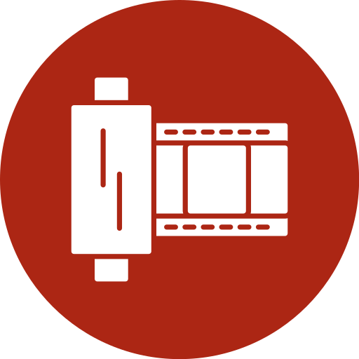 tira de película icono gratis