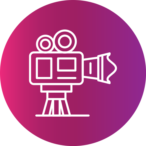 camara de video icono gratis