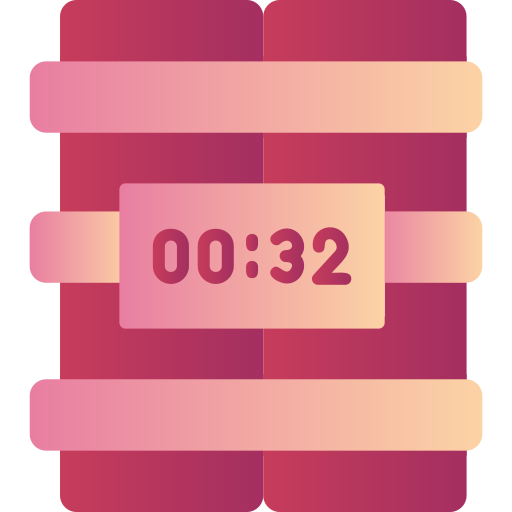 bomba de tiempo icono gratis