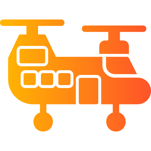 helicóptero icono gratis