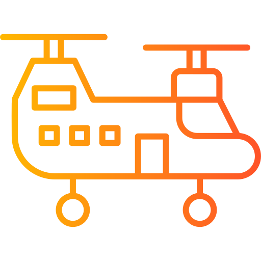 helicóptero icono gratis