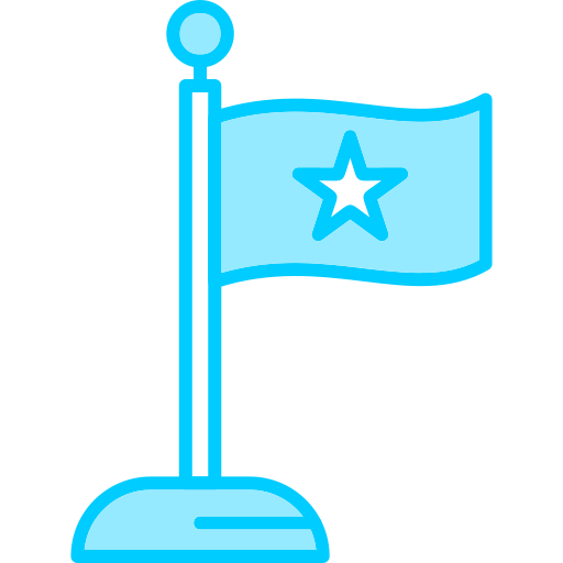 Flag free icon