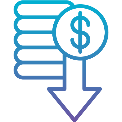 Потеря денег бесплатно иконка
