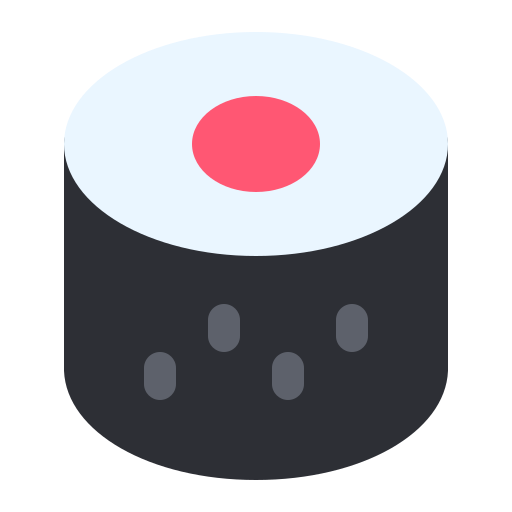 rollo de sushi icono gratis