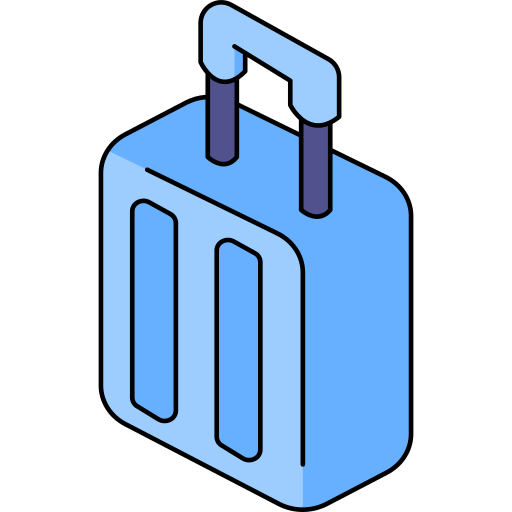 Luggage free icon