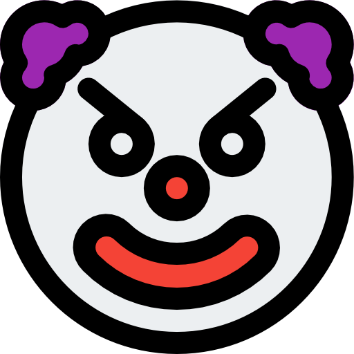 payaso icono gratis