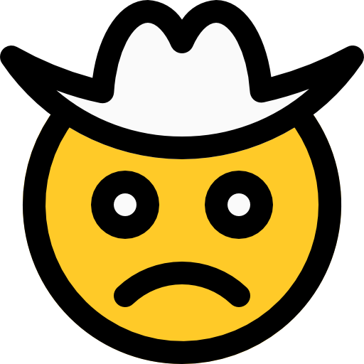 Cowboy Pixel Perfect Lineal Color icon