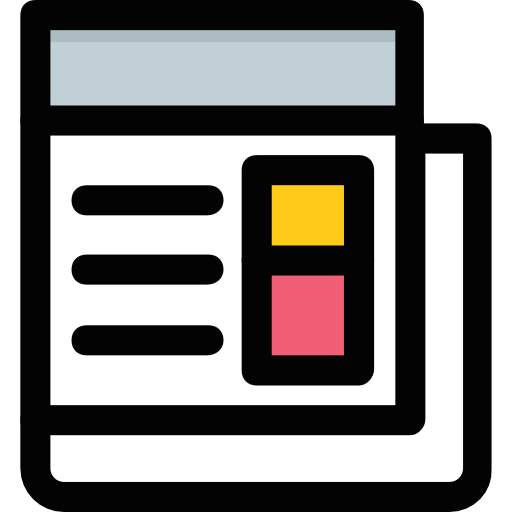 Newspaper free icon