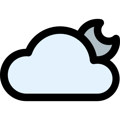 Cloud Pixel Perfect Lineal Color icon