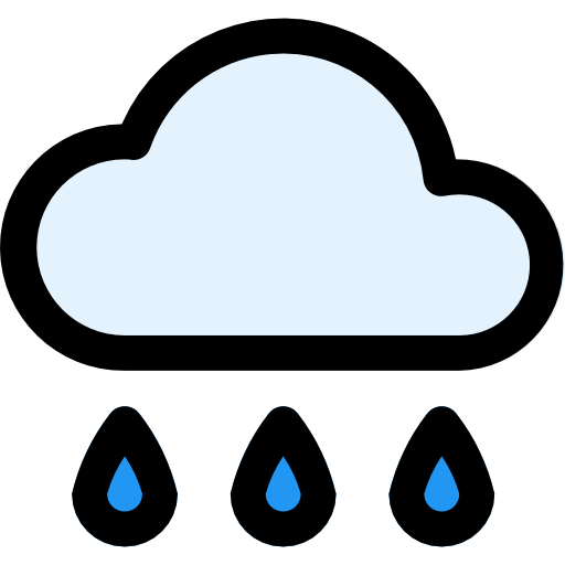 Rain - Free weather icons