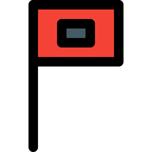 Flag free icon Flag free icon
