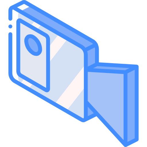 camara de video icono gratis