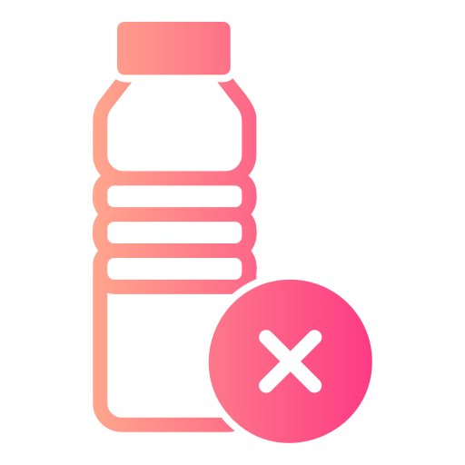 sin plástico icono gratis