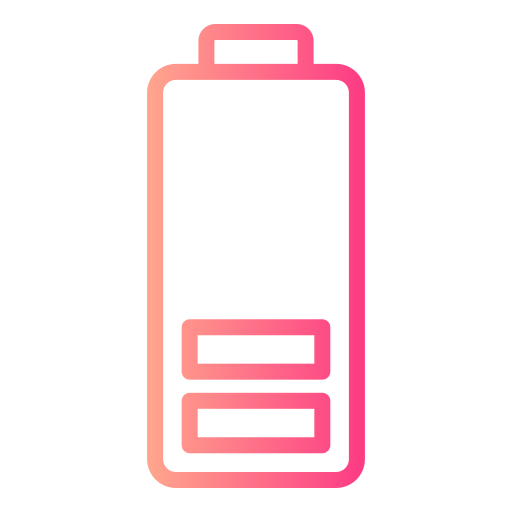 batterie faible Icône gratuit