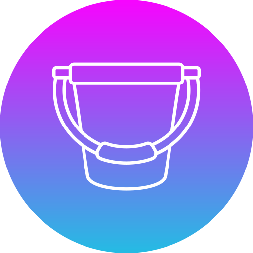 cubo de arena icono gratis