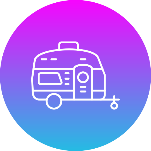 caravana icono gratis