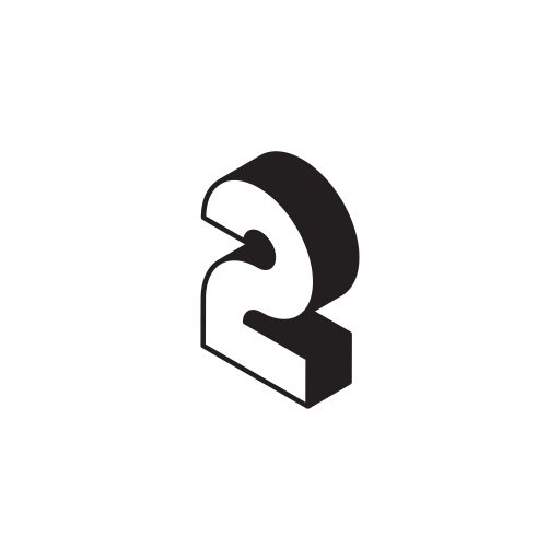 Number 2 free icon