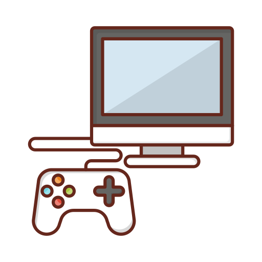 ícone Da Linha Do Gamepad Vetor PNG , Controlador, Eletrônicos