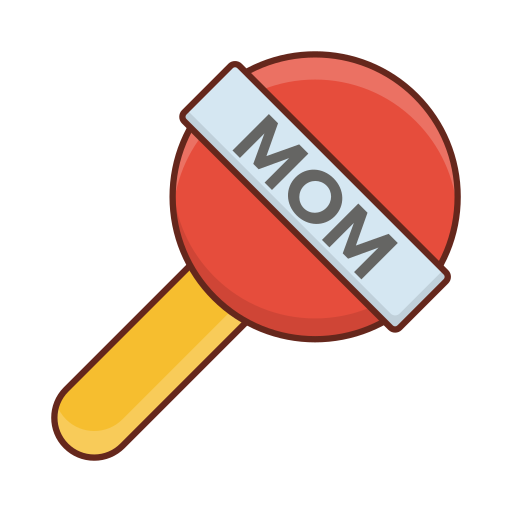 chupete icono gratis