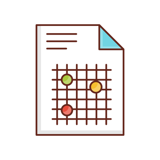 Analytics Generic Outline Color Icon