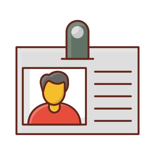 Идентификационая карта бесплатно иконка