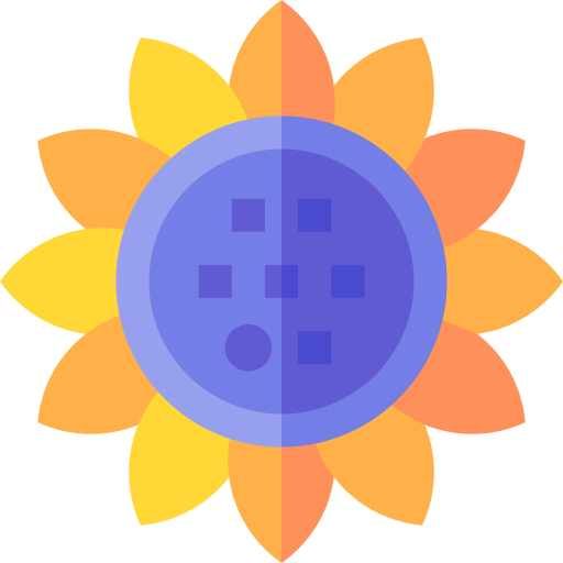 girasol icono gratis