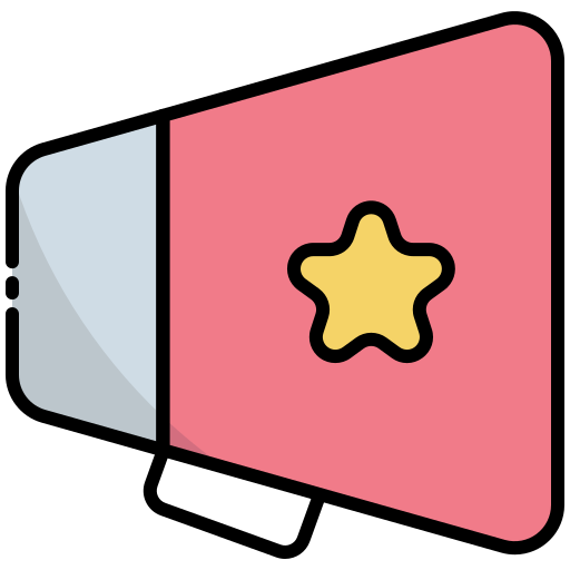 mégaphone Icône gratuit