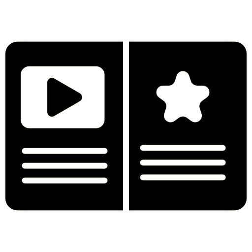 folleto icono gratis