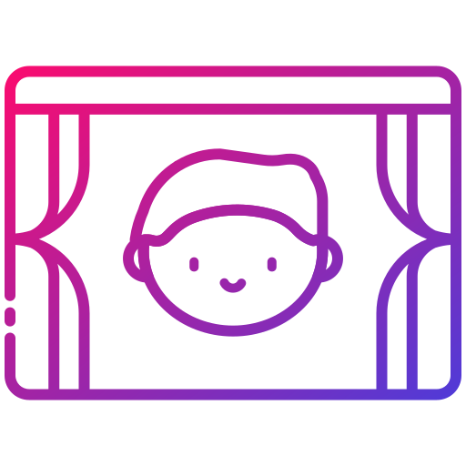 biografía icono gratis