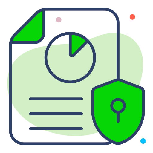 protección de datos icono gratis