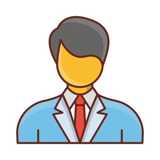 Businessman Generic Outline Color icon