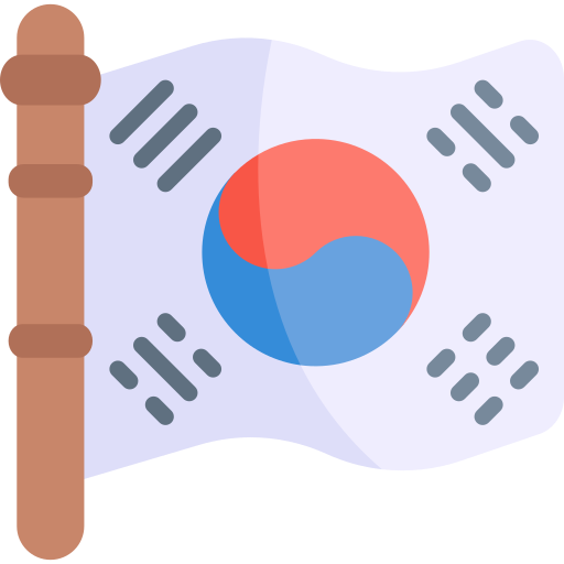 corea del sur icono gratis