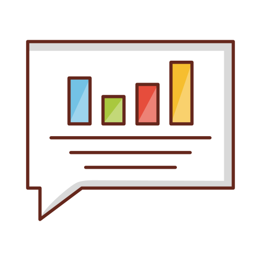 Bar Graph Generic Outline Color Icon