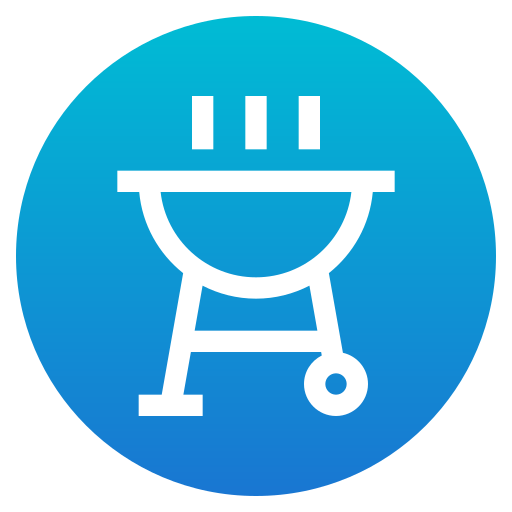 Bbq Generic Flat Gradient icon