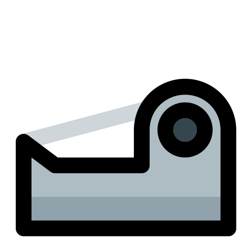 Sticky tape Generic Outline Color icon