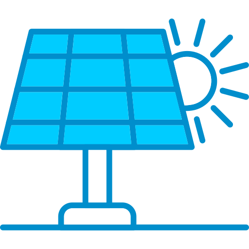 panel solar icono gratis