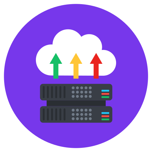 Cloud computing Generic Circular icon