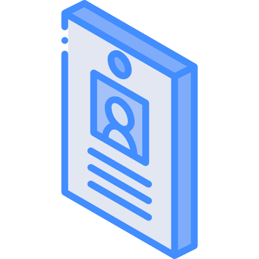 tarjeta de identificación icono gratis