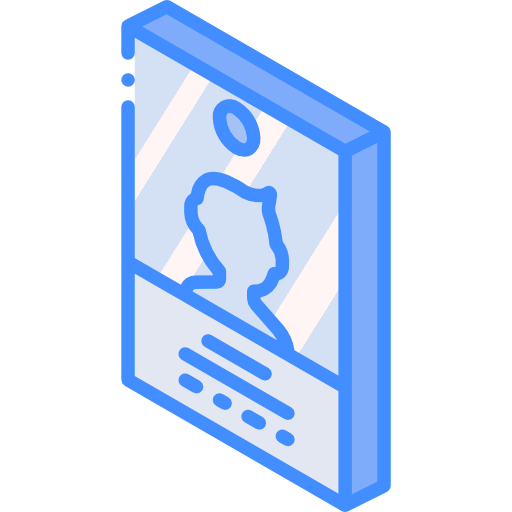 tarjeta de identificación icono gratis