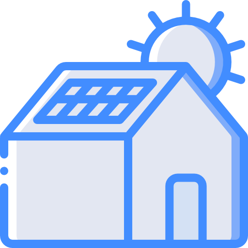 energía solar icono gratis