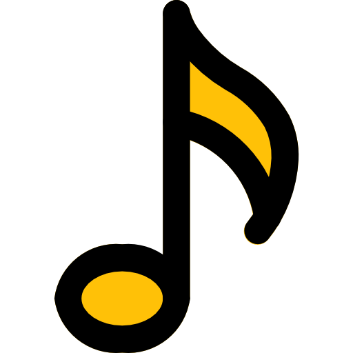 Musical note free icon
