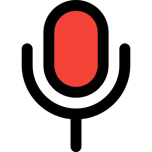 Microphone free icon Microphone free icon