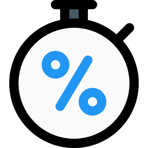 Timer Pixel Perfect Lineal Color icon