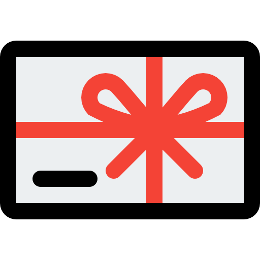 tarjeta de regalo icono gratis