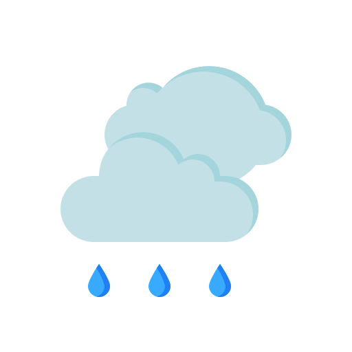 Raining Generic Flat icon