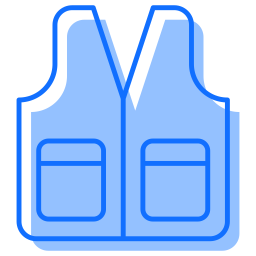 Vest Generic Blue icon