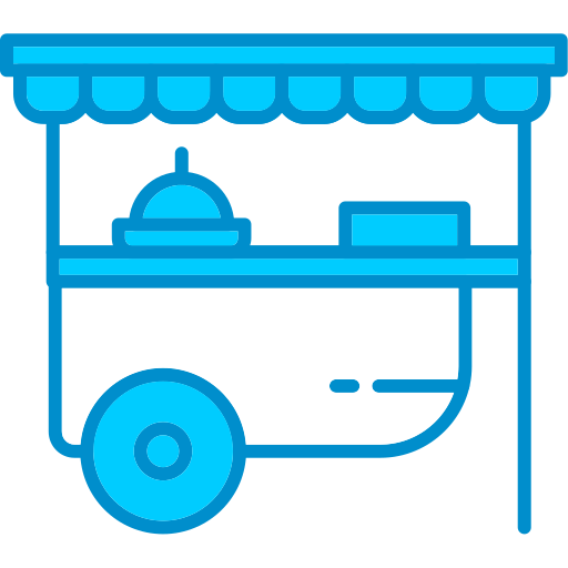 carrinho de comida grátis ícone carrinho de comida grátis ícone