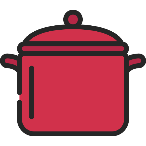 Cooking pot Juicy Fish Soft-fill icon