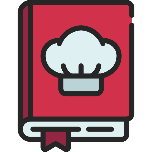 Cook book - Free education icons